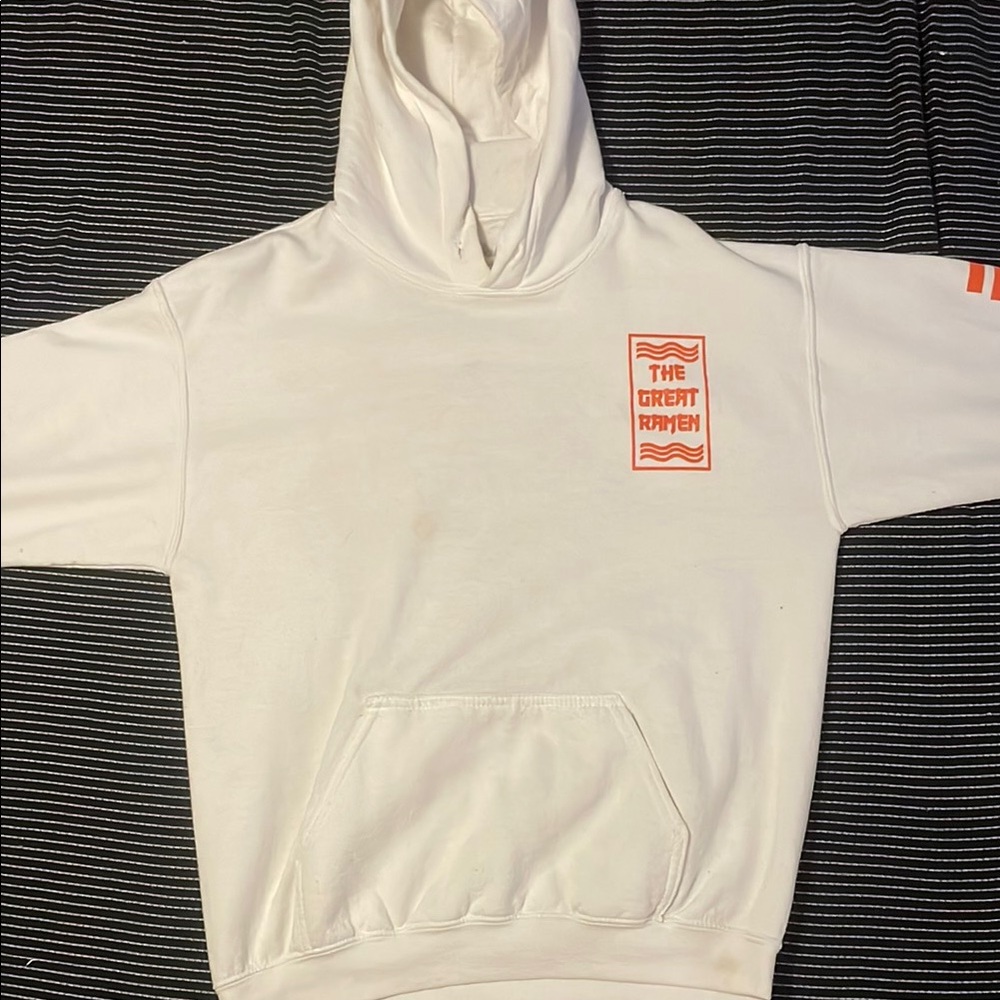 Kids White Hoodie